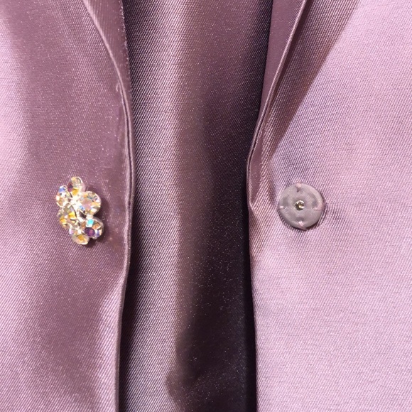Tahari  Luxe/ purple skirt  suit - Picture 8 of 13
